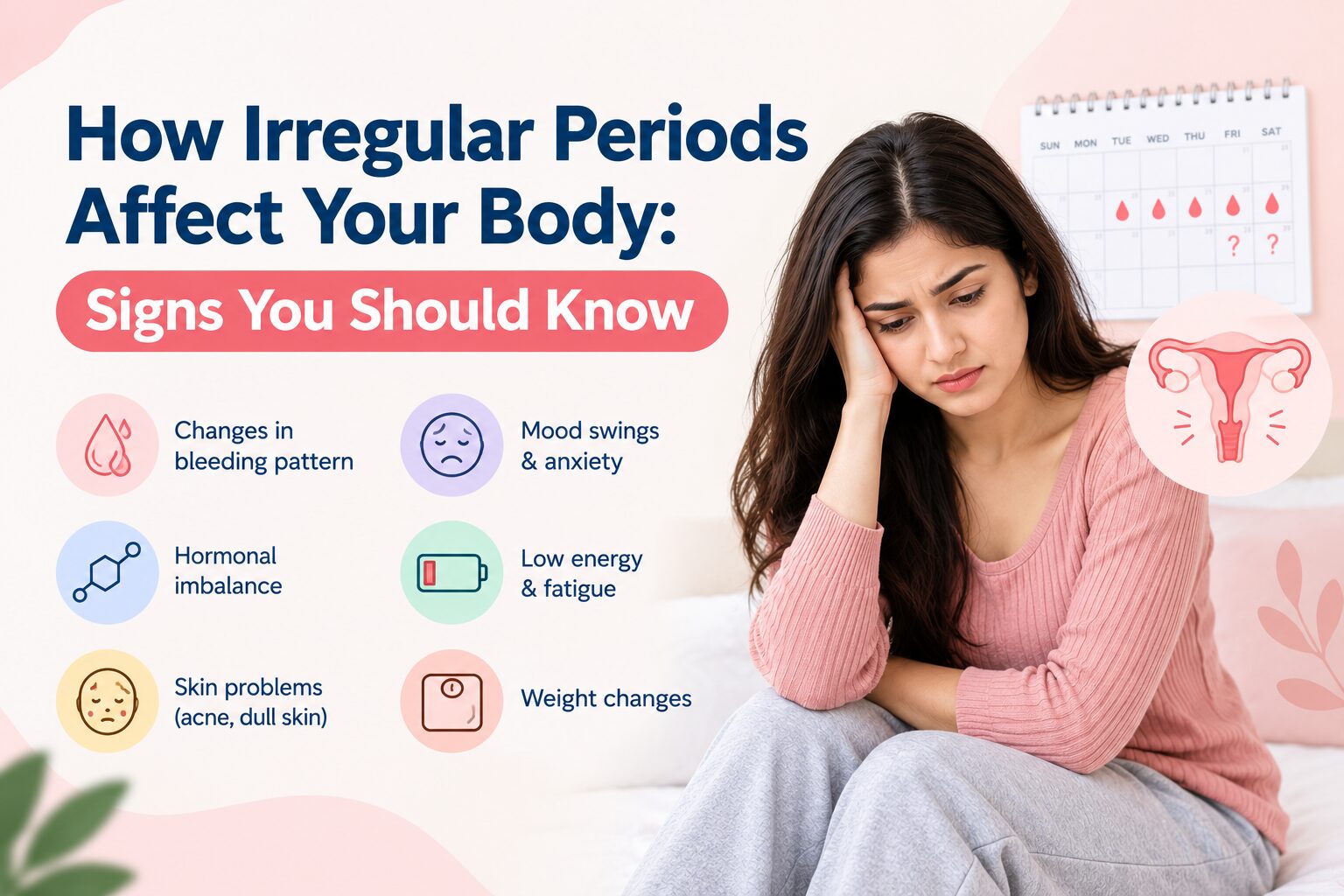 How Irregular Periods Affect Your Body: Signs You Should Know