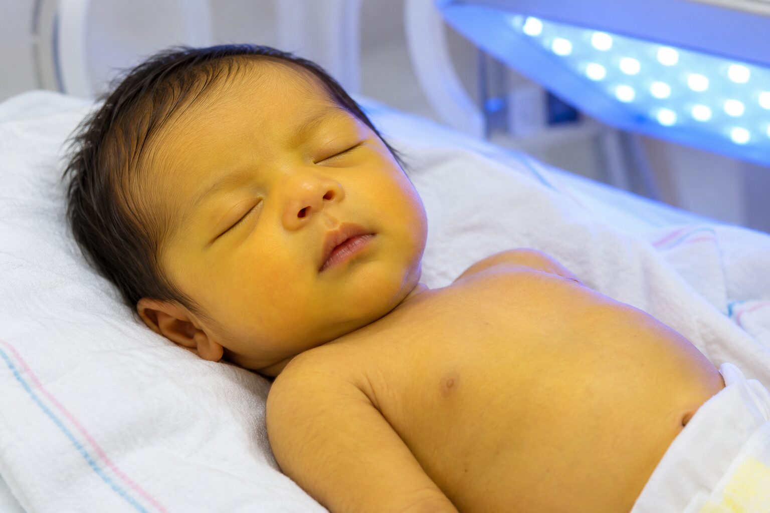 signs of recovery from jaundice in newborns